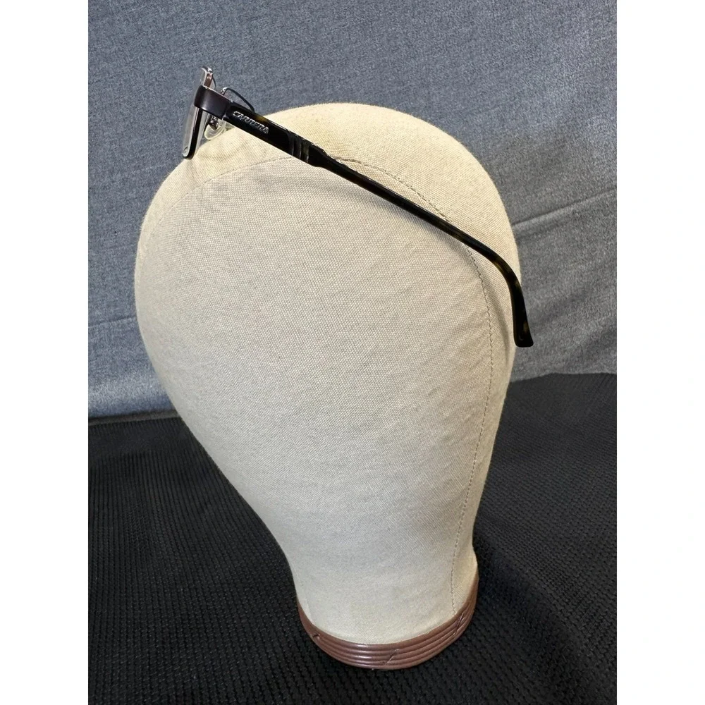Carrera By Safilo CA7572 5BZ Unisex Dark Brown Rectangular Eyeglass Frame Only